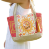 Sequin Sun Embroidered tote bag